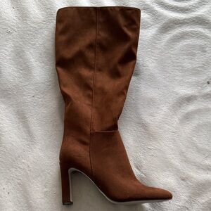 Jessica Simpson Chocolate Heeled Boots